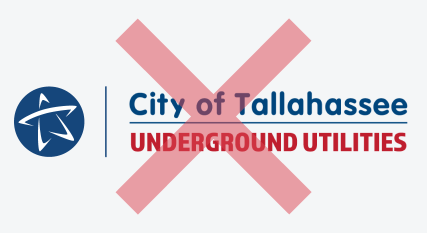 Do not alter utility brand fonts.